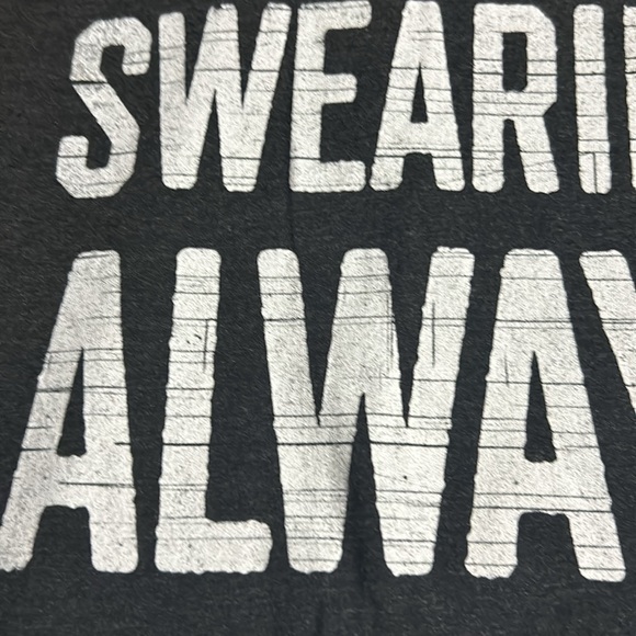 “Swearing always helps” graphic tank top - Picture 6 of 7